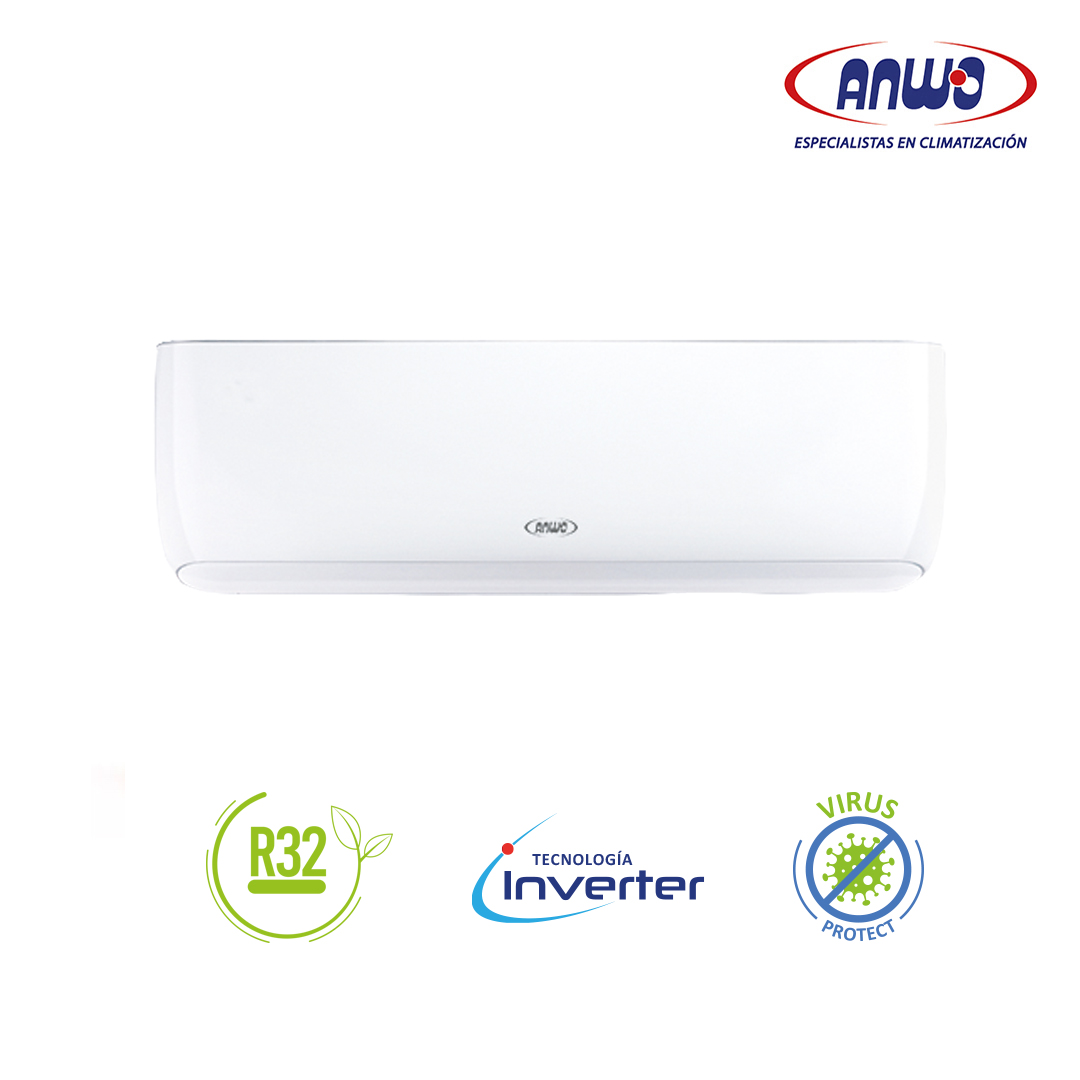AIRE ACONDICIONADO SPLIT MURO FRESH AIR 9.000 BTUH INVERTER R32
